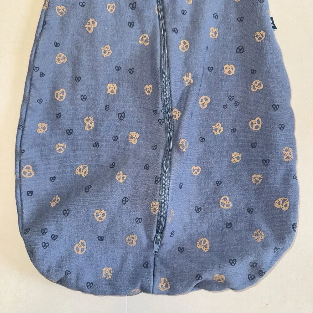 Ergo Pouch Sleep Sac 1.0 TOG 3-6 Months Size 00 Newborn Blue Petit Pretzel - Picture 3 of 11